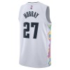 NBA Denver Nuggets Trikot Jamal Murray Nike 2024-25 City Edition Weiß Swingman - Herren